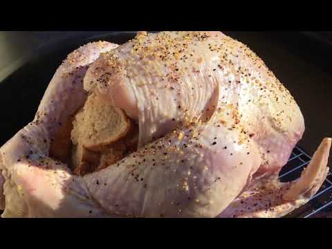 Turkey on the Pit Boss wood pellet grill