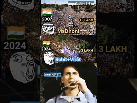 Ms Dhoni fans VS Rohit +Virat fans #shorts #trending #viral #msdhoni #msd
