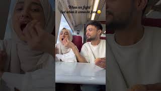 When we fight 🤺 #funnyvideo #funny #husbandand_wife #couple #couplegoals #comedy #fighting