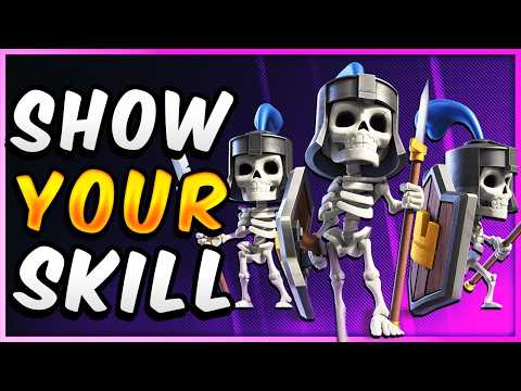 ONLY 1% of Clash Royale is good enough to play this...