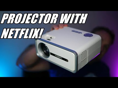 Projector with built-in apps and WiFi! Awesome mini projector for a great price!