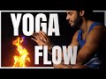 Yoga by the fire 🔥 Follow Along Flow with Zach Zenios