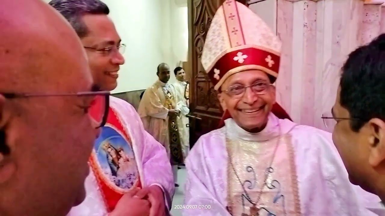 Visit to St.Mary's Basilica with Fr. Stephen Alathara & Fr. Christopher Vimalraj @Bangalore - 7.9.24