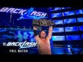 FULL MATCH Dean Ambrose Vs AJ Styles WWE Title Match Backlash 2016