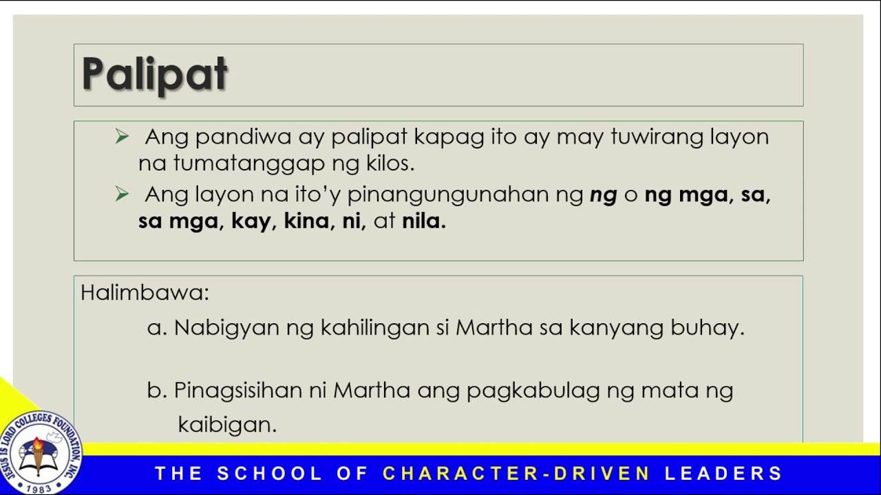 Putar video Uri ng Pandiwa sekarang Uri ng Pandiwa
