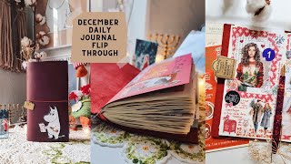 December daily journal 2025 flip through)