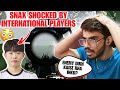 Snax *SHOCKED* By International Players Gameplay😱