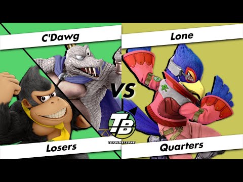 Top Blastzone 4 Losers Quarters - Regal | C'Dawg (Donkey Kong/King K. Rool) Vs. Lone (Falco) - SSBU