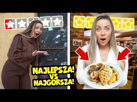 We test the WORST vs. BEST RESTAURANTS in Warsaw!