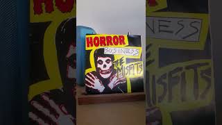 Misfits Horror Business 45 original 1979 yellow vinyl.