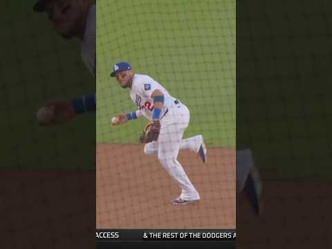 Miguel Rojas Makes a Ridiculous Barehanded Play!