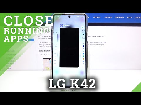 How to Disable Background Apps in LG K42 - Turn Off Running Apps