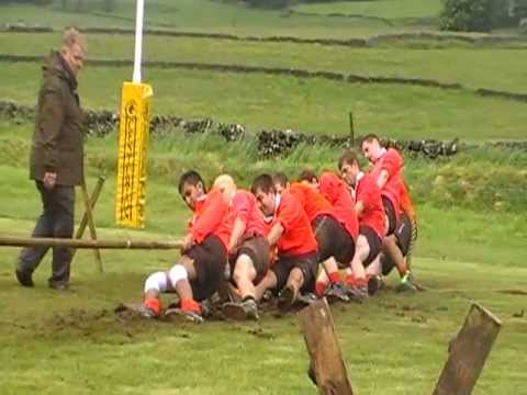 2012 National Outdoor Tug of War Champs - Junior Men 560 Kilos Final - First End