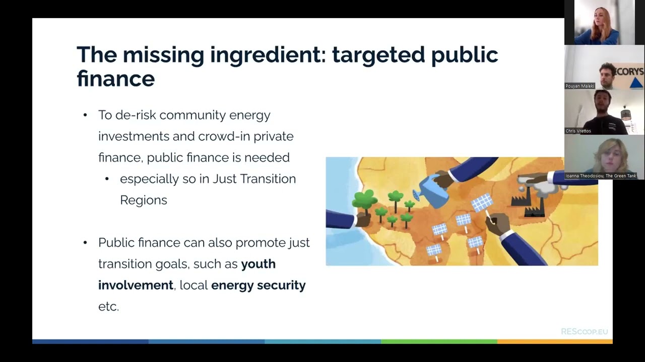 Navigating the just transition: role of energy communities