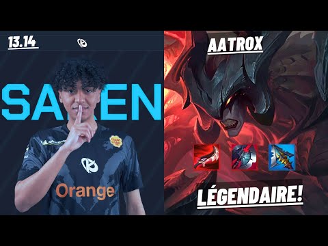 KC SAKEN: AATROX VS TRISTANA (MID) - LÉGENDAIRE - EUW MASTER - PATCH 13.14