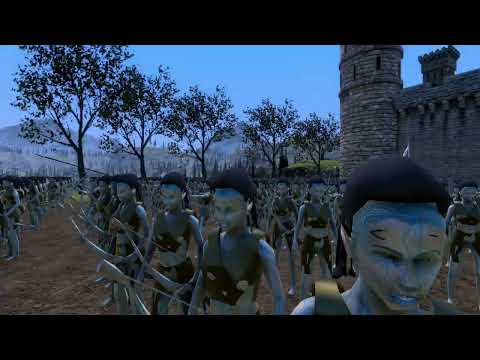 5000 Archers Defend Castle vs 20K ORCS-Ultimate Epic Battle Simulator!
