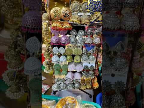 ❣️Jhumka Earrings ₹80💃| Fashion Street | #mumbai #streetshopping #jimikkikammal #trending