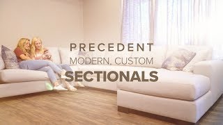 Precedent Sofa Sectionals: Modern Design, Custom Built for Your Home