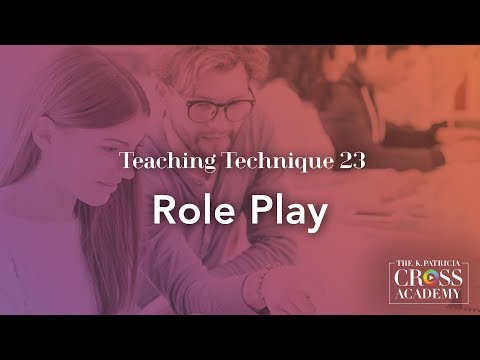 Teaching Technique 23: Role Play