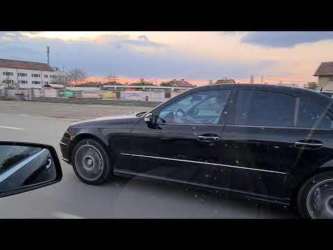Mercedes S500 biturbo  vs Mercedes E55 AMG Kompressor