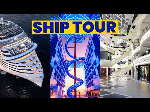 MSC World America Ship Tour - A $1.3 Billion MegaShip!