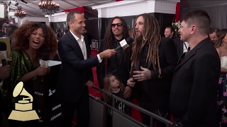 Korn | Red Carpet | 59th GRAMMYs
