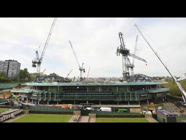 Wimbledon’s No.1 Court Project – The first phase
