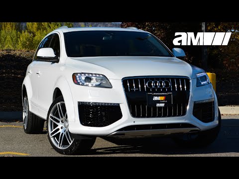 2015 Audi Q7 quattro 4dr 3.0T Sport Edition 333Hp 7 Passenger Features and Walkaround