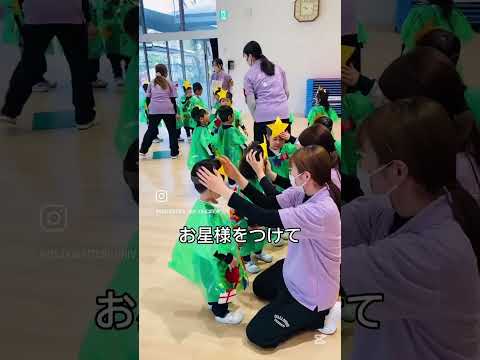 ツリー衣装作り　＃大阪大谷大学＃教育学部