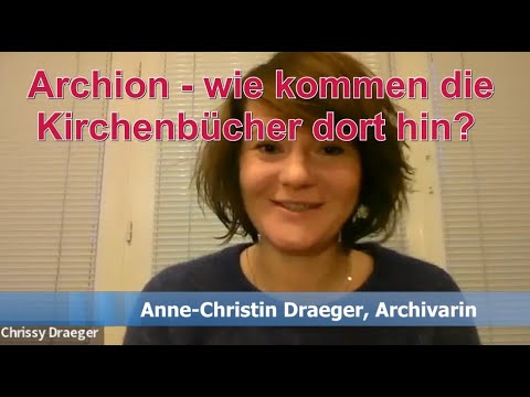 Kirchenbuchportal Archion - wie kommen die Kirchenbücher dorthin?