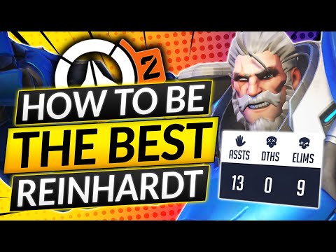 ULTIMATE REINHARDT GUIDE (New!) - Be the BEST TANK EVERY GAME - Overwatch 2 Rein vs. Rein Tips