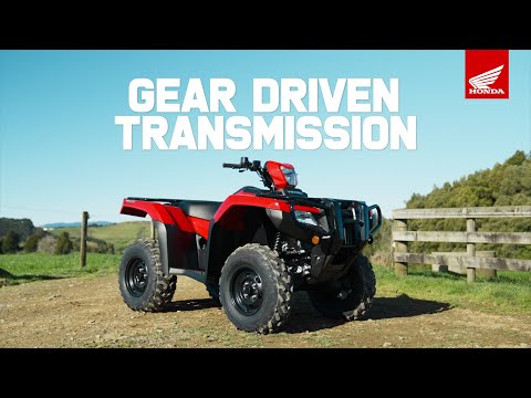 Gear Driven Transmission | Honda ATVs | Best On Earth