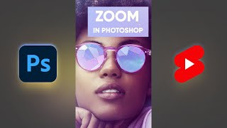 How to Zoom in Photoshop #shorts