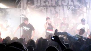 Despised Icon Intro + &quot;All For Nothing&quot; live in Hamburg (HD)