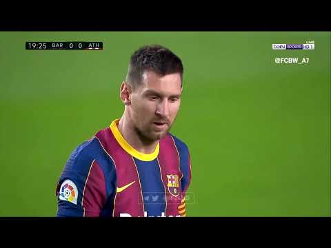Golazo de MESSI de tiro libre - Barcelona vs Athletic Bilbao - 2021