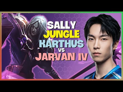 Sally's Challenger Karthus Jungle Pathing and Teamfight Execution Engsub