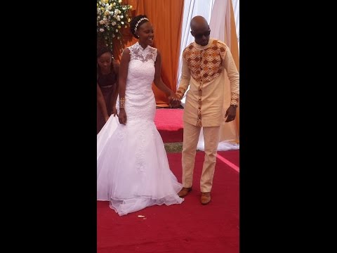 Larry Madowo's wedding