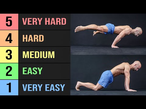 100 Bodyweight Exercises Ranked (Beginner to Master!)