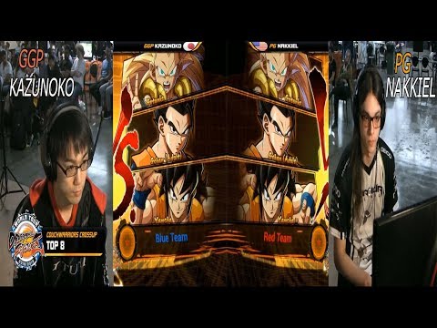 DBFZ WORLD TOUR CROSSUP 2018/2019  SAGA 7  TOP 8  KAZUNOKO VS NAKKEL