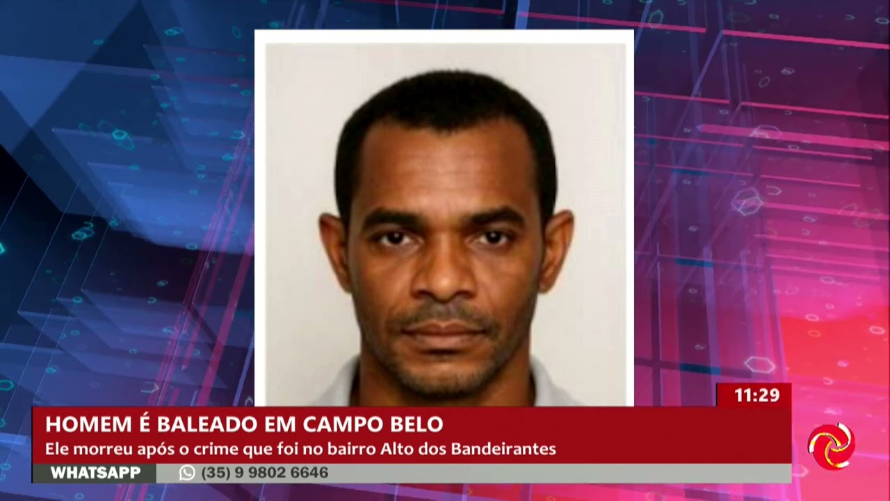 Homem morre após ser baleado em Campo Belo