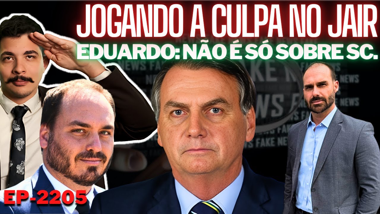 Campagnolo CRUZA a LINHA e CULPA Jair por PRISÃO + A Verdade Incomoda + Eduardo: Não é SÓ Sobre SC.