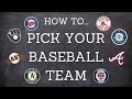 HOW TO CHOOSE AND WATCH YOUR TEAM - Baseball Basics