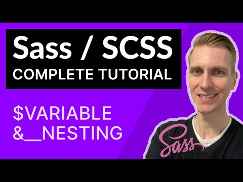 Sass / SCSS COMPLETE Tutorial (+ Node.js & NPM) with Real-World Example