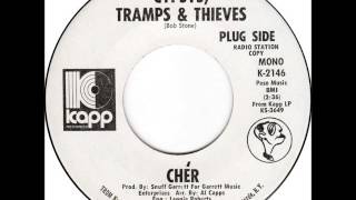 Cher - Gypsys Tramps & Thieves on Mono 1971 Kapp 45 rpm record.
