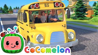 The Wheels On the Bus Go Rounds and Round | @CoComelon | Kids Karaoke Mix!