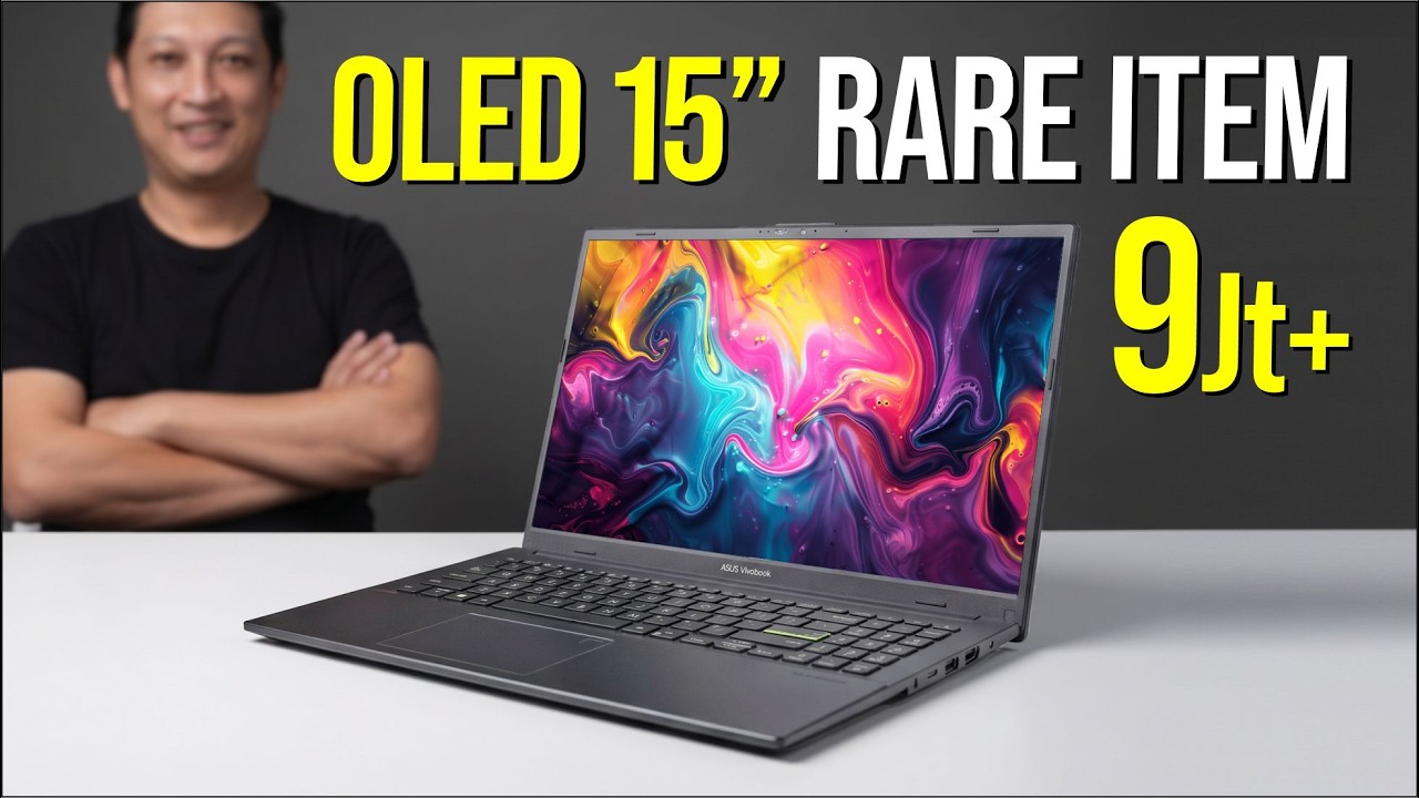 ASUS paling RARE !!!! under 10 juta sudah OLED Layar besar | AMD Ryzen