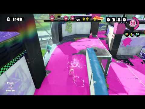 Splatoon - Some More Urchin Underpass Online Gamplay