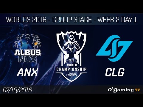 ANX vs CLG - World Championship 2016 - Group Stage Week 2 Day 1