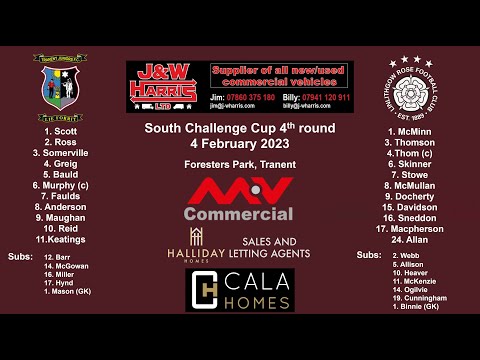 Tranent Juniors v Linlithgow Rose – 4 February 2023