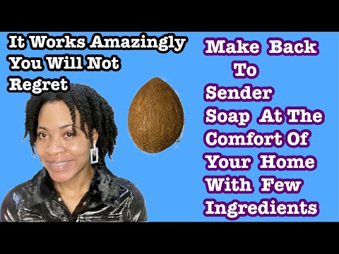 How To Prepare Back To Sender Soap At Home | That Works Effectively #canada #nigeria #africa #us